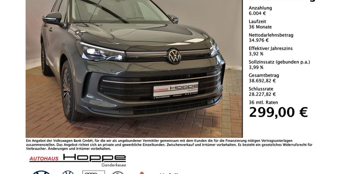 VW Tiguan 13.130 km 38.890 &euro; Ganderkesee 27777
