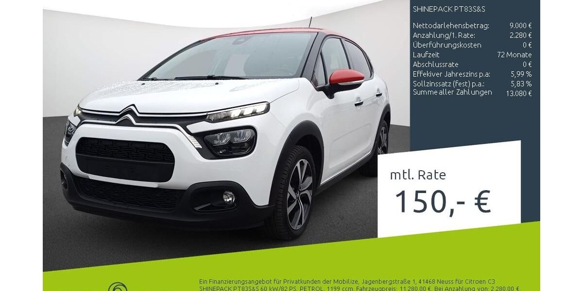 Citroen C3 47.903 km 10.940 &euro; Stuhr 28816