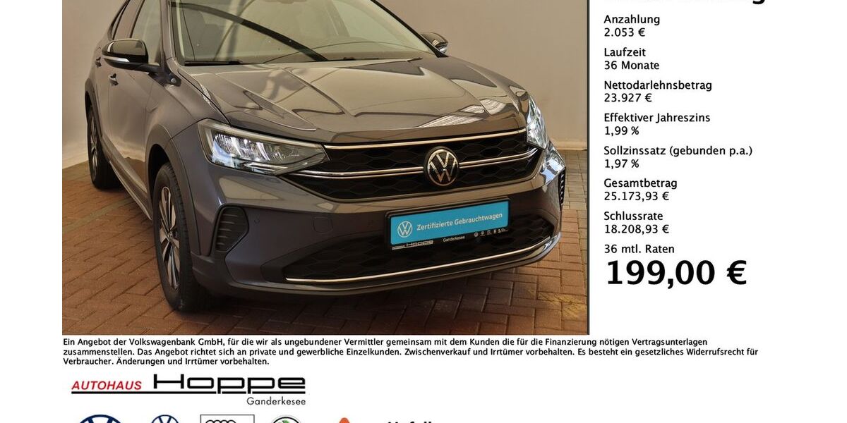 VW Taigo 16.087 km 24.480 &euro; Ganderkesee 27777