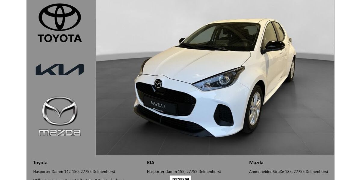 Mazda 2 Hybrid 2.500 km 23.995 &euro; Delmenhorst 27755