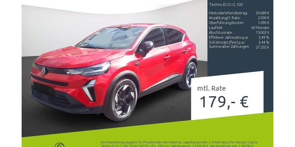 Renault Captur 2.089 km 23.180 &euro; Bremen 28207