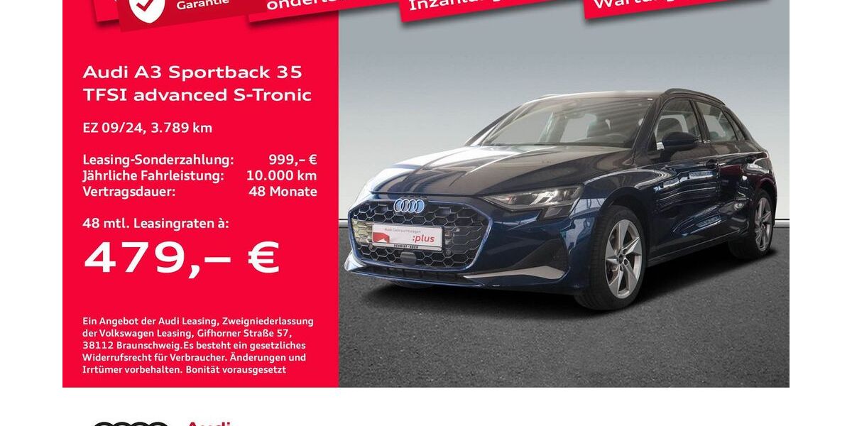 Audi A3 3.789 km 32.750 &euro; Bremen 28207