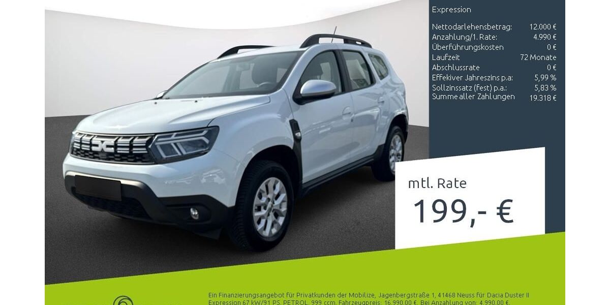 Dacia Duster 12.856 km 16.990 &euro; Stuhr 28816