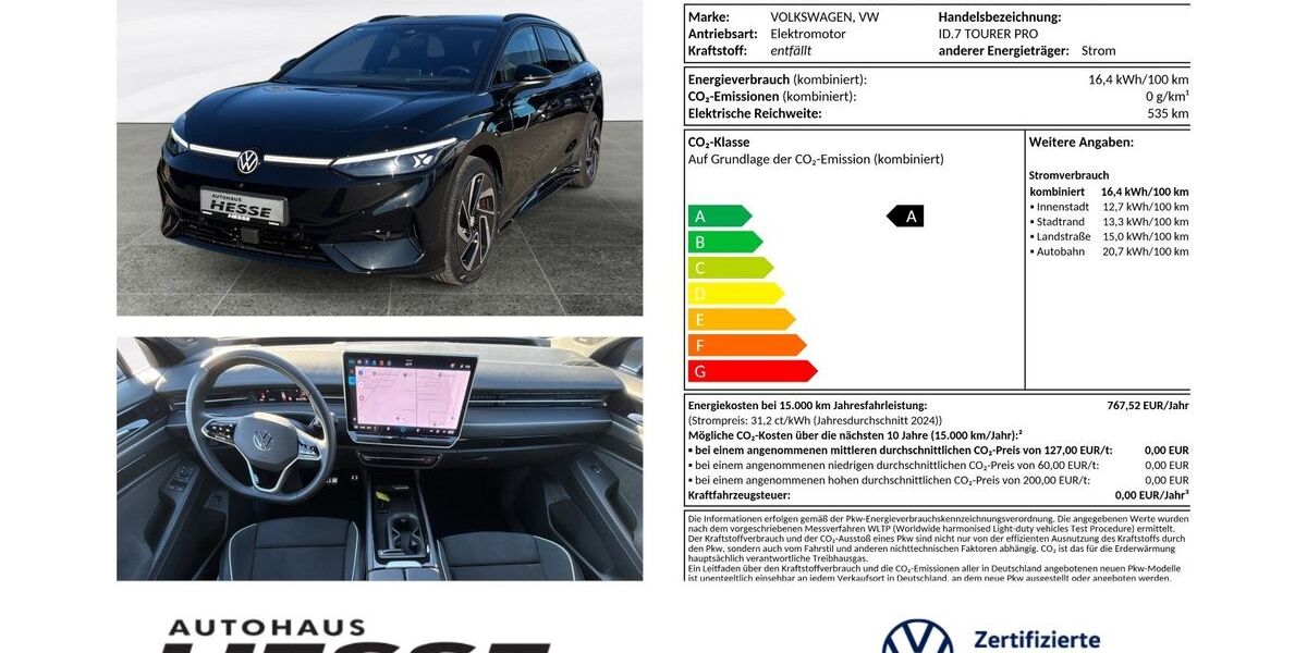 VW ID.7 3.826 km 57.430 &euro; Sottrum 27367