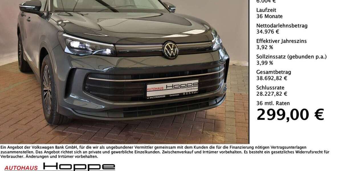 VW Tiguan 13.130 km 38.890 &euro; Ganderkesee 27777