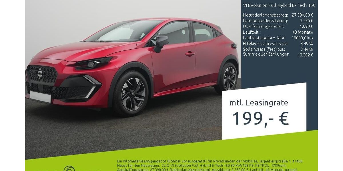 Renault Clio 1.500 km 26.989 &euro; Stuhr 28816