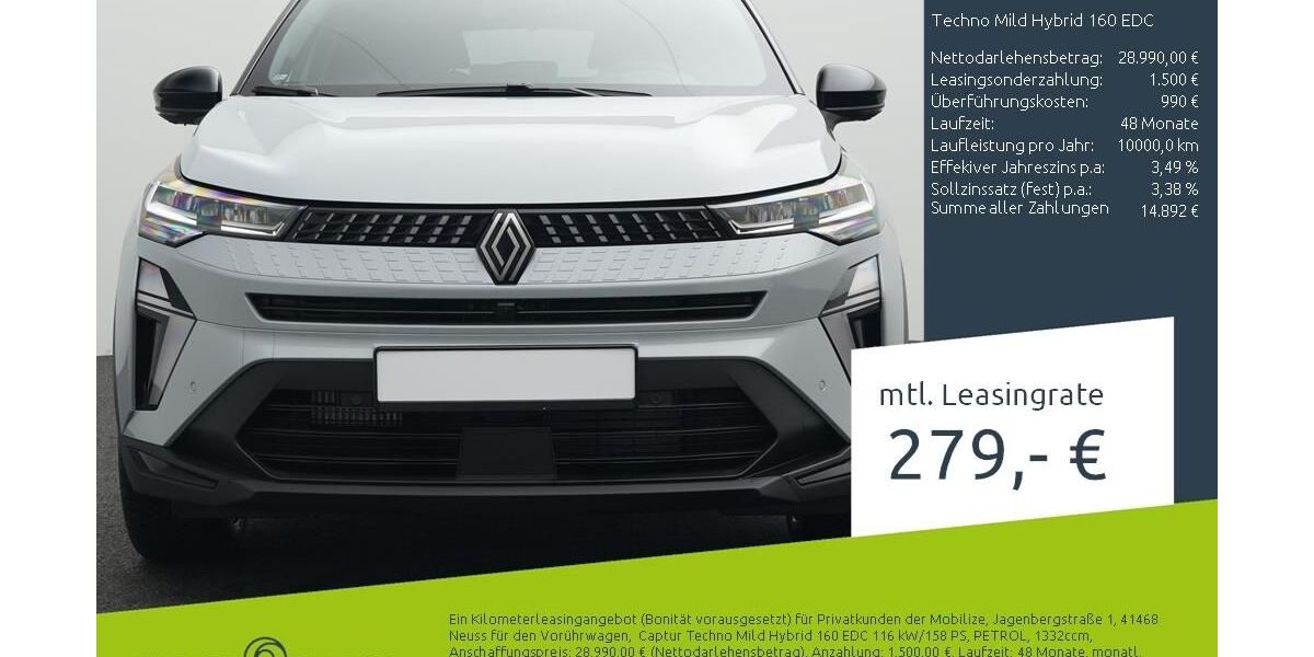 Renault Captur 1.411 km 25.300 &euro; Bremen 28207