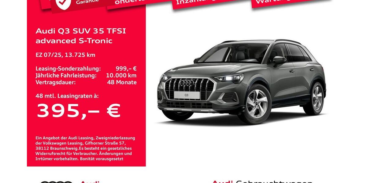 Audi Q3 13.725 km 38.847 &euro; Bremen 28207