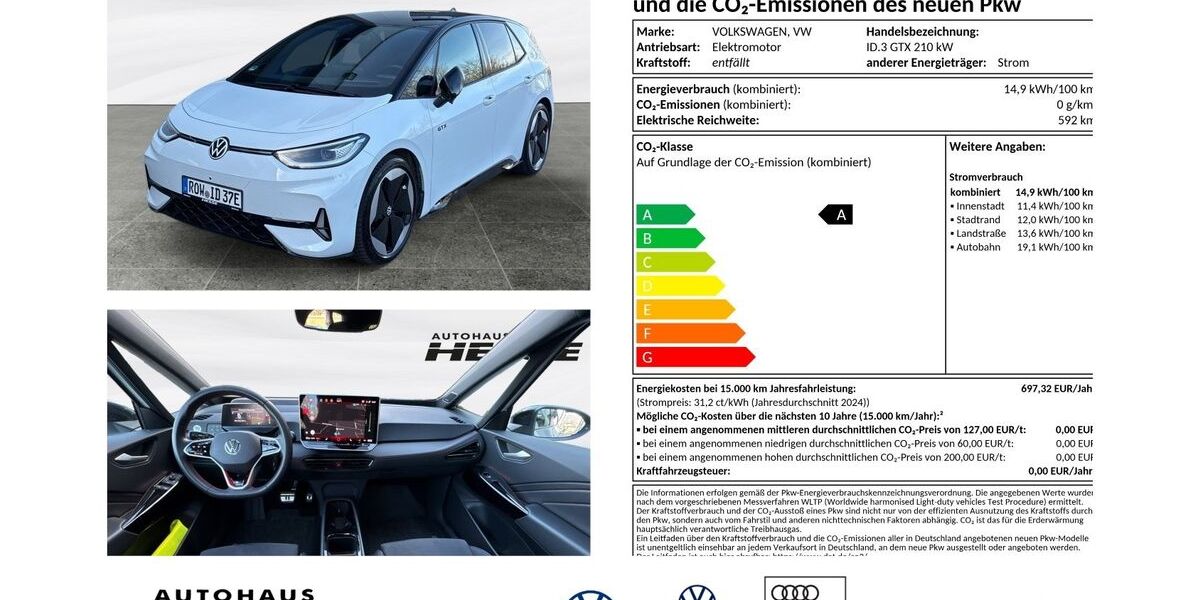 VW ID.3 19.900 km 44.930 &euro; Sottrum 27367