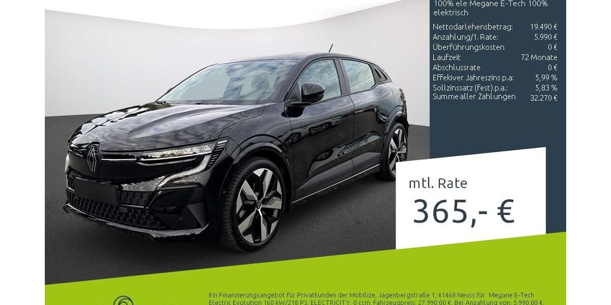 Renault Megane 14.491 km 24.970 &euro; Stuhr 28816