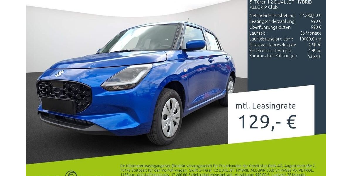 Suzuki Swift 5.000 km 16.540 &euro; Stuhr 28816