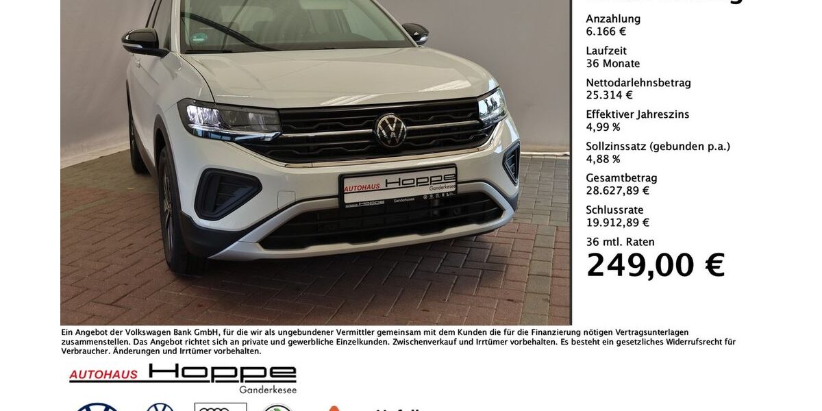 VW T-Cross 8.612 km 25.880 &euro; Ganderkesee 27777